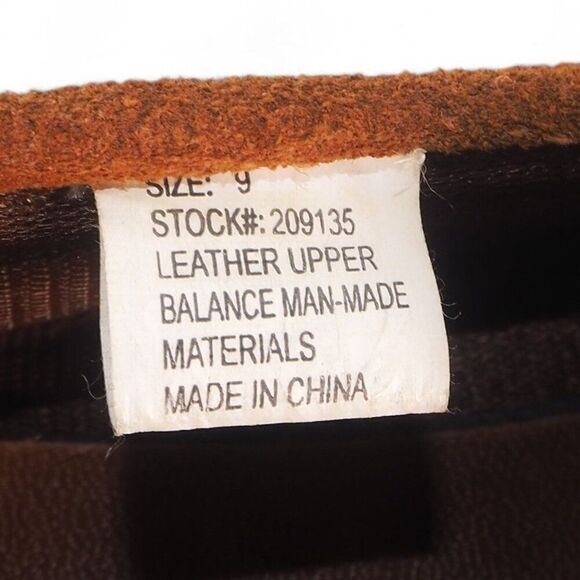 Morgan Woods Vintage Suede Kilty Beaded Slip-on Moccasins 209135 Brown Women's 9 - Picture 10 of 11